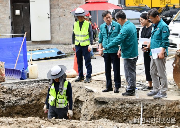 수원시 영통구 박사승 구청장, 365 현장행정