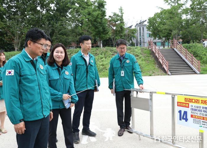 배광식 대구 북구청장, 여름철 자연재난 대비 현장 점검