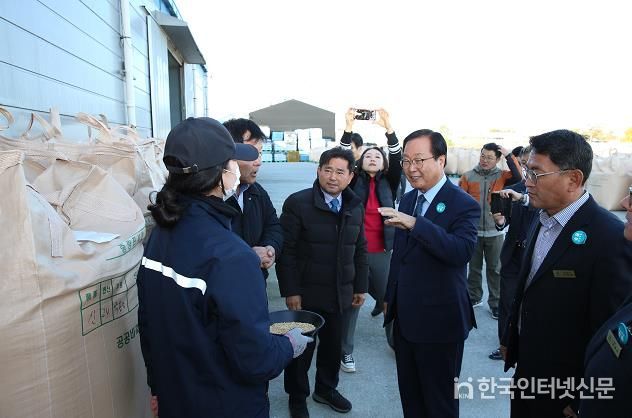 완주군, 4,534톤 공공비축미 매입