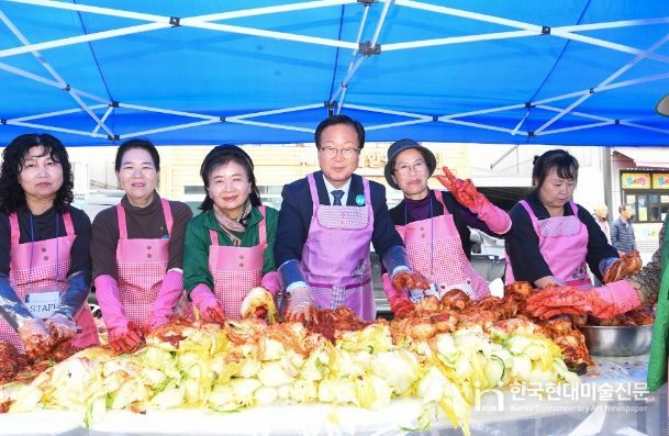 전국 최고 완주 봉동생강으로 버무린 김치 맛 ‘최고’