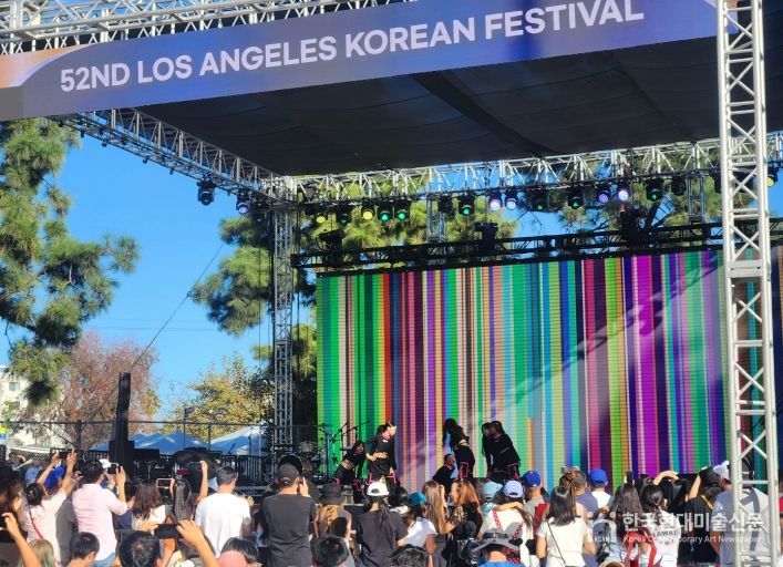 홍천군, LA 한인축제서 우수상품 선보여 완판