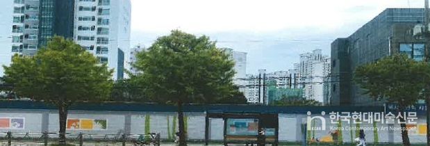 버스정류장 인근 벽화 조성 사업