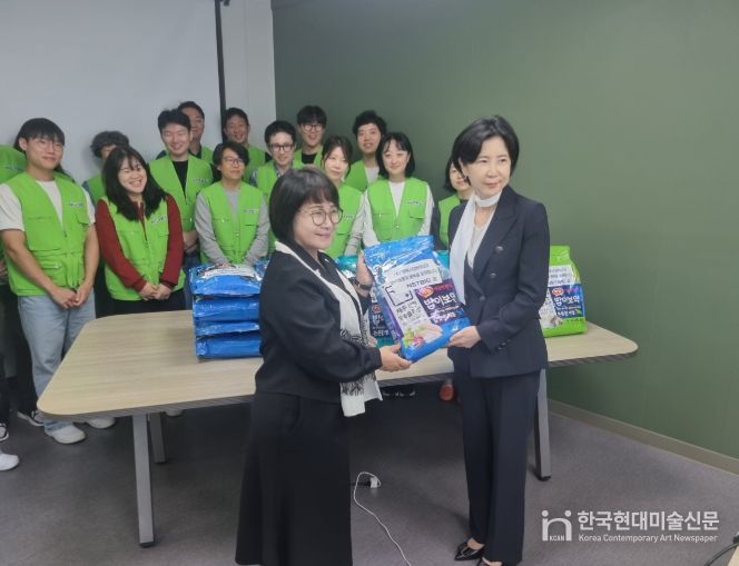 연수구 자원봉사센터 반려견과 함께하는 착한 플로깅, 사료 100㎏ 기부