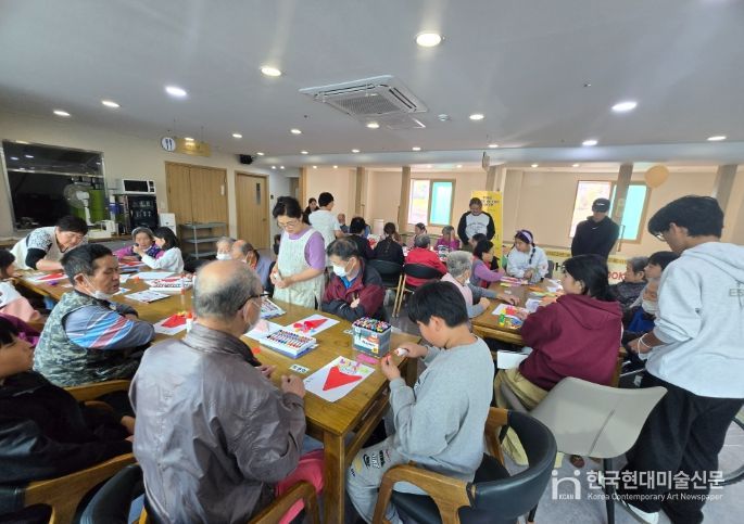 금산군 청소년수련관 동아리연합 마음쿡·하나지 봉사활동
