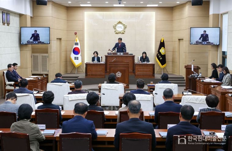 계룡시의회,제184회 임시회 개회