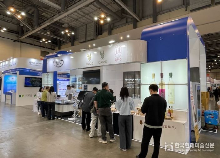 기장군이 지역 수산물 홍보를 위해 지역 업체와 함께 2025 부산국제수산EXPO에 참가했다