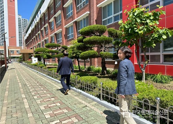 김효정 의원(국민의힘, 만덕ㆍ덕천) 백산초 현장방문