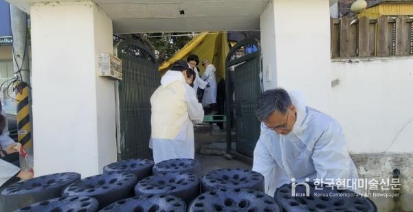 홍성군, 사랑의 연탄 봉사 펼쳐