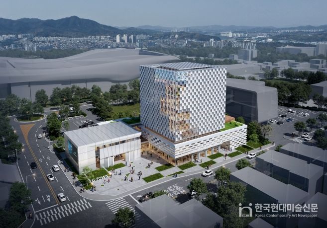 AI활용 첨단디지털문화콘텐츠 실증 공간 마련 (거점시설(첨단디지털문화콘텐츠 실증공간) 조감도)