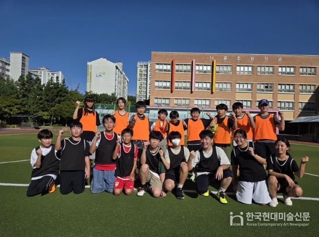 하남 나룰초, 아침 축구로 키우는 건강한 학교문화