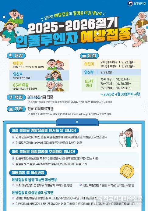 평택시, 독감환자 5주 연속 증가!