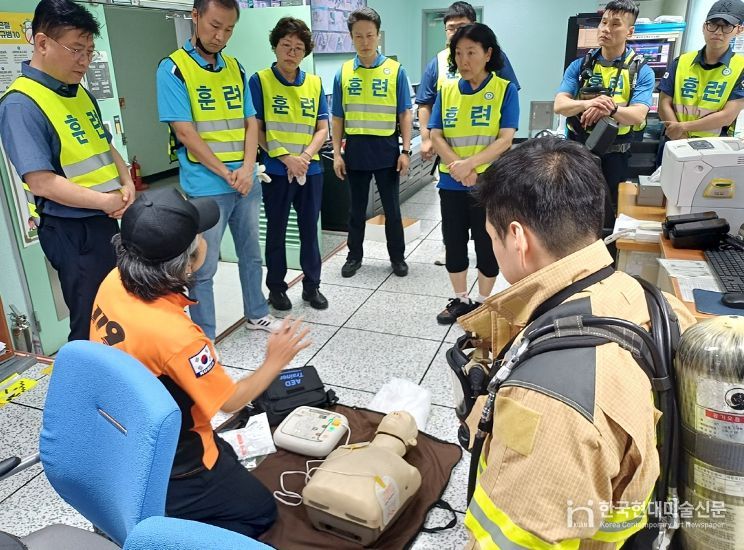 생명을 살리는 4분, 골든타임을 위한 선택! 대구교통공사, CPR(심폐소생술) 교육