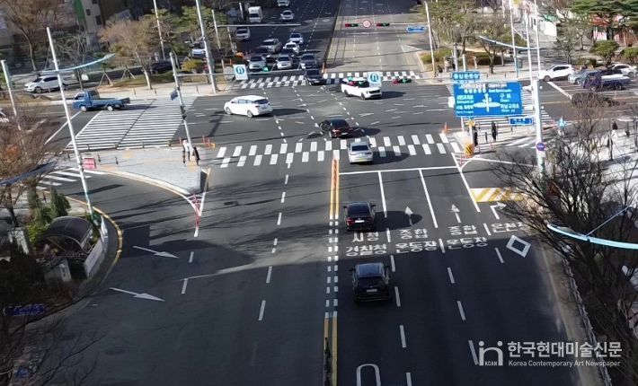 교통사고 잦은 곳 개선 사업 완료