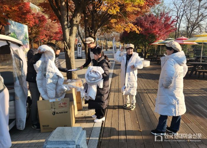 광명도시공사, 광명동굴 혹한기 한랭질환 예방물품지급및 교육실시