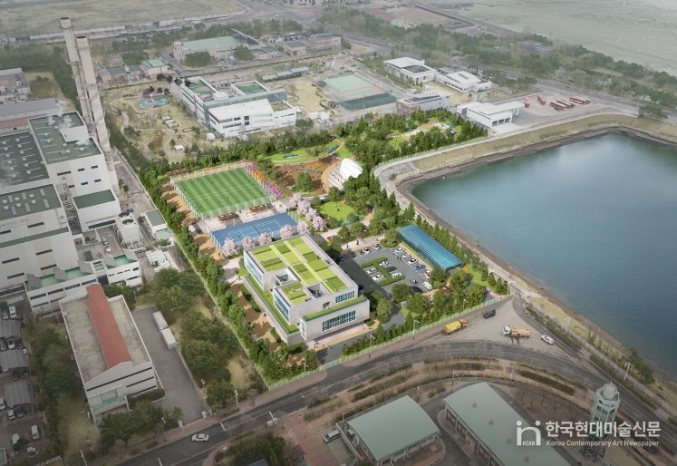 송도 공공하수처리시설 조감도. 인천경제청은 2030년 준공을 목표로 송도 공공하수처리시설 3단계 증설사업을 추진한다.