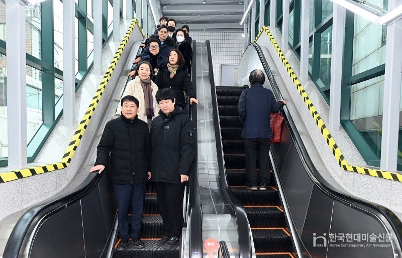 부평구-한국철도공사, 백운역 2번 출구 에스컬레이터 개통