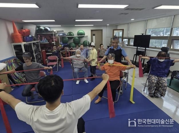 지난해 장애인 뉴스포츠 교실 운영 사진