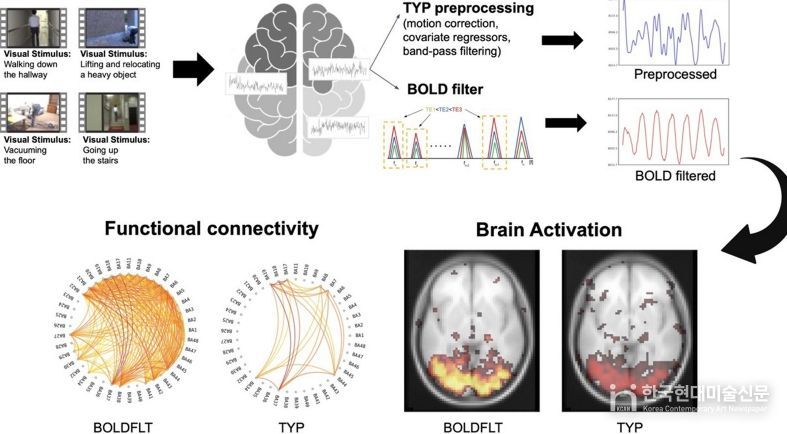 BOLD-filter 적용 미세 뇌 네트워크 포착
