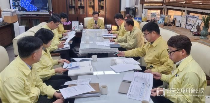 음성군, 한파 재난안전대책본부 가동·주민 행동 요령 전파