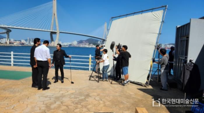 2025년 부산제작사 뉴미디어 콘텐츠 제작지원작 촬영 현장