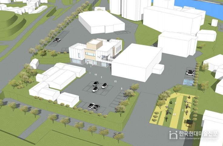 현북 문화복지커뮤니티센터 조감도