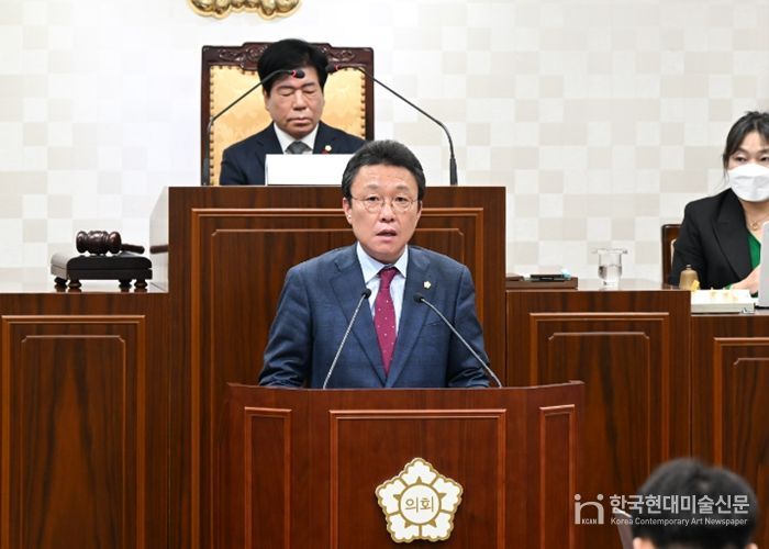 제291회 임시회 제2차 본회의 나근호 의원 5분 자유발언 모습