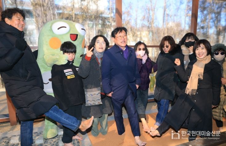 수성생활체육공원 사계절 맨발산책로 개장식 행사