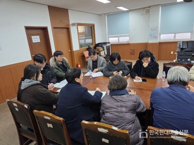 산내면 입석리 소교량 정비 사업 관련 현장 방문