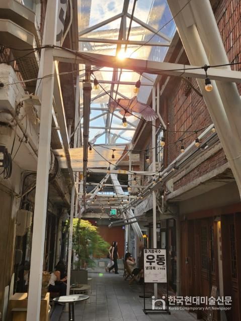 해방촌 신흥시장 내부