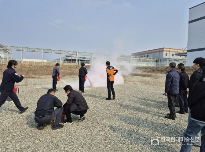음성군, 산업단지 대상 화재예방교육 실시...‘현장 중심 안전 역량 강화’
