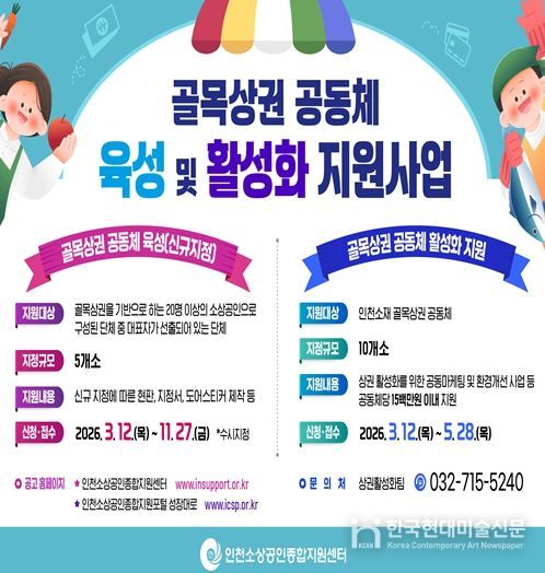 2026년 골목상권 공동체 육성 및 활성화 지원사업 추진