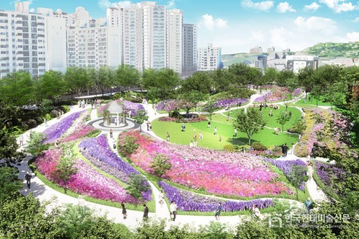 블라썸 정원 조감도