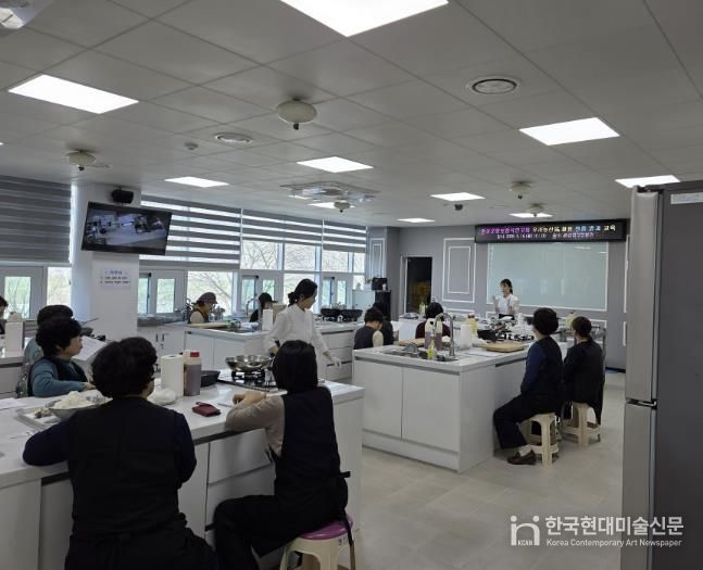 음성군, 우리 농산물 활용 전통 병과 요리 교육 실시