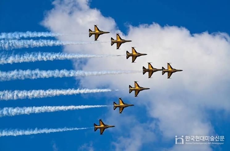 공군 특수비행단 블랙이글스 에어쇼(블랙이글스 제공)