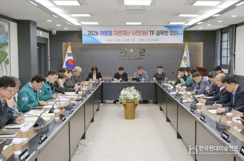 자연재난 사전대비 ‘TF실무반 회의’