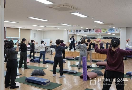 철원군 보건소 서면 건강생활지원센터 운동 프로그램 운영