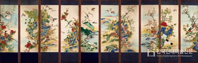 정읍시립박물관, 석지 채용신 화조화전 개최