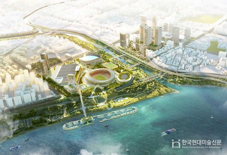 국제교류복합지구 조감도