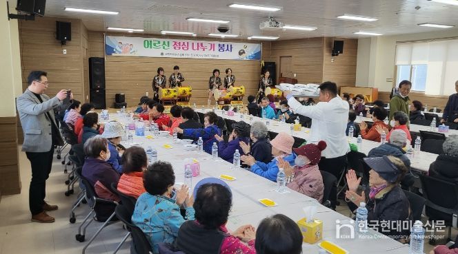 국제라이온스협회 354-E지구 제6지역협의회, 어르신 짜장면 나눔 봉사