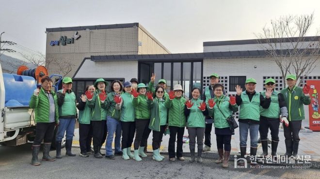 청소 현장 사진