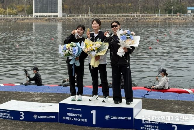 옹진군청 카누선수단, 전국대회서 우수한 성적