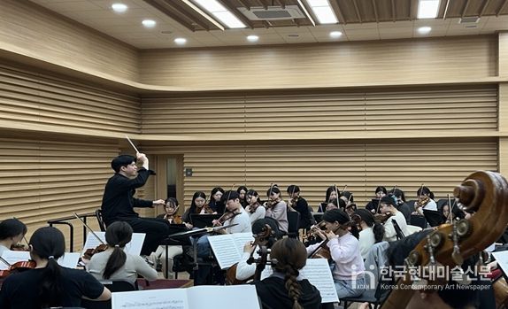 인천시립청소년교향악단 연습
