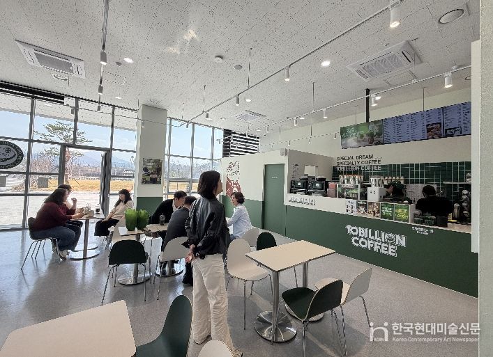 평창군, 자활사업단 「백억커피」 평창올림픽플라자에 문 열어