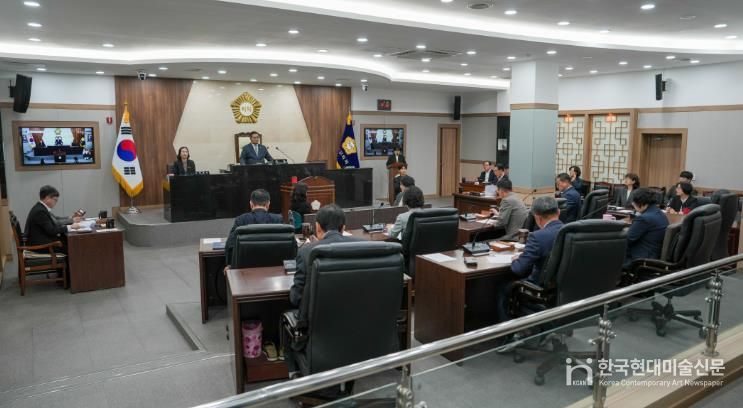 제350회 괴산군의회 임시회 개회